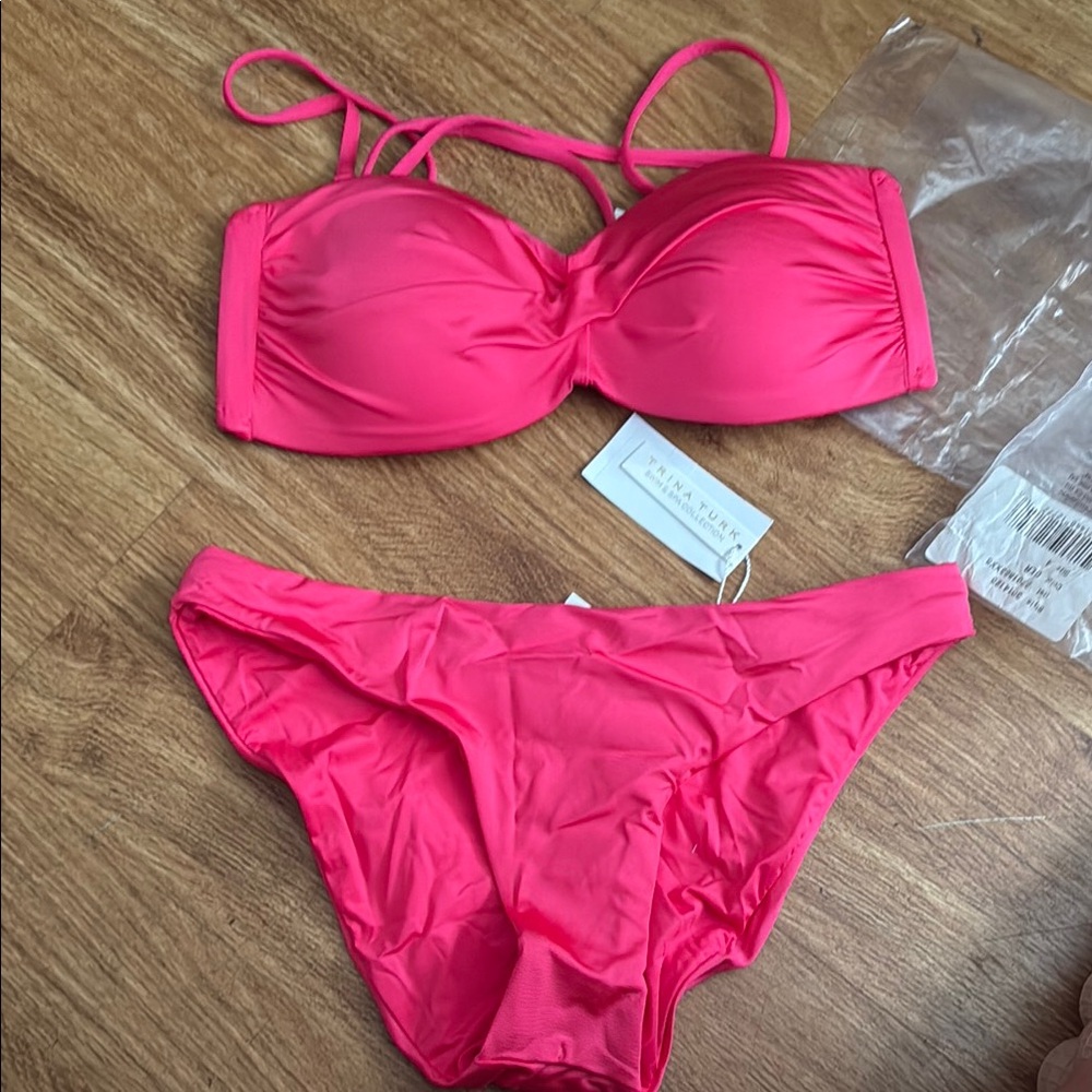 Trina Turk Hot Pink Bikini Set